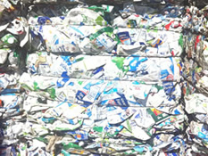 消费后利乐包（Post-consumer Tetra Pak）